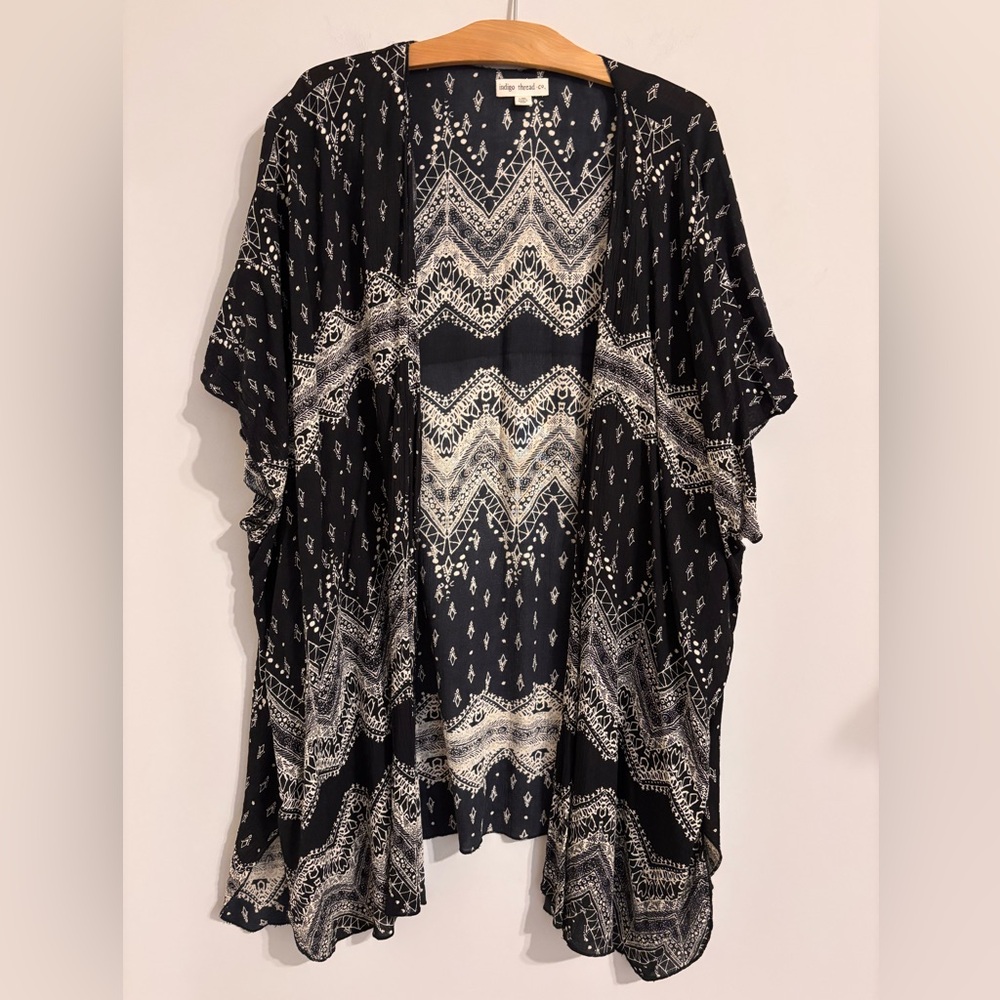 Indigo thread co. Boho Kimono open cardigan